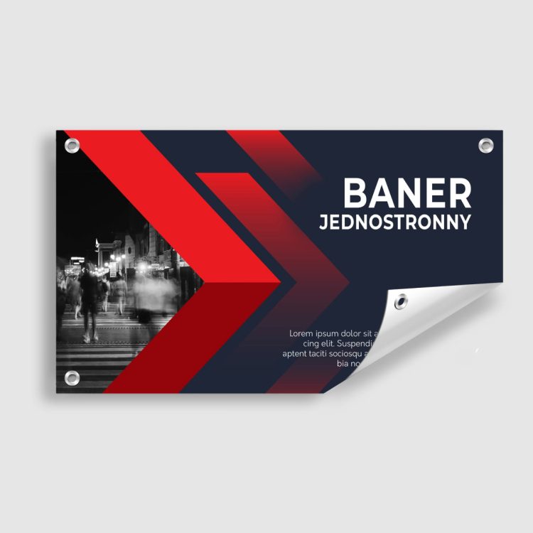 baner jednostronny baner jednostronny