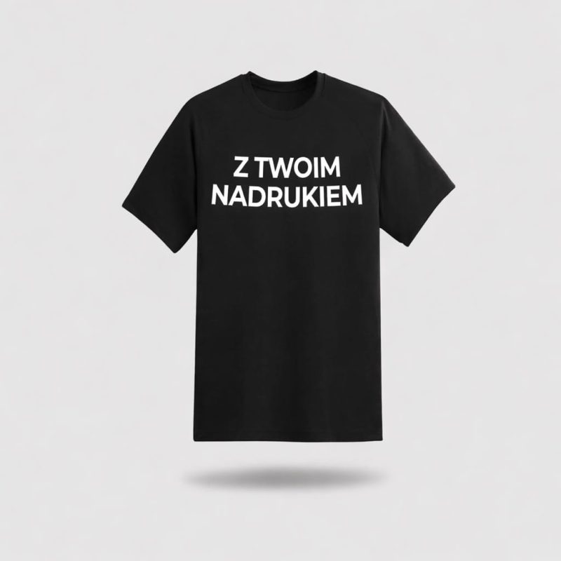 Koszulki z nadrukiem (druk cyfrowy DTF)