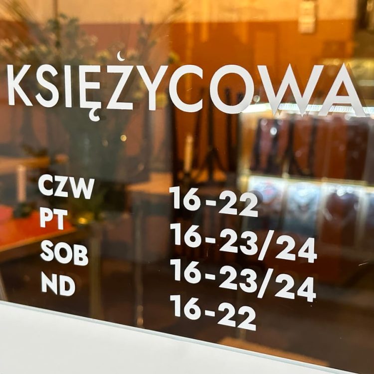 naklejka godziny pracy naklejka godziny pracy