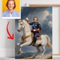 Napoleon na koniu - Krolewski portret-1