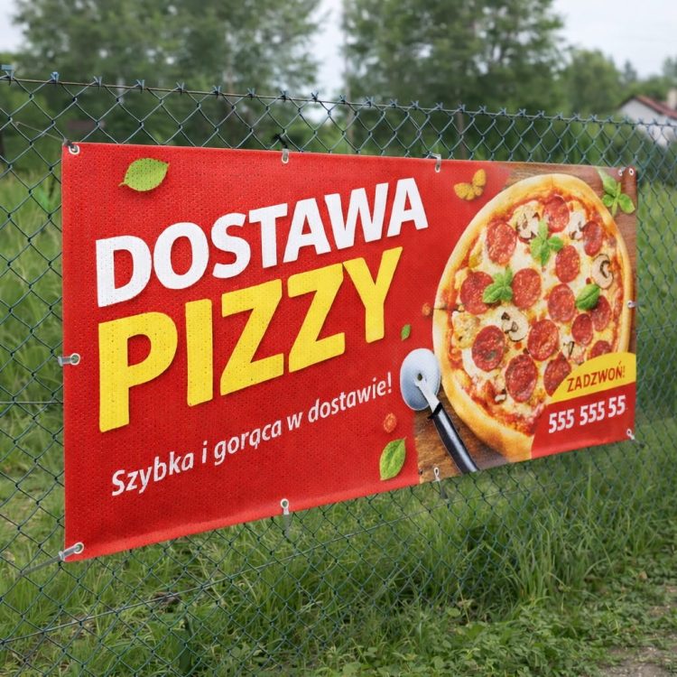 Druk banerow z siatki Druk banerow z siatki