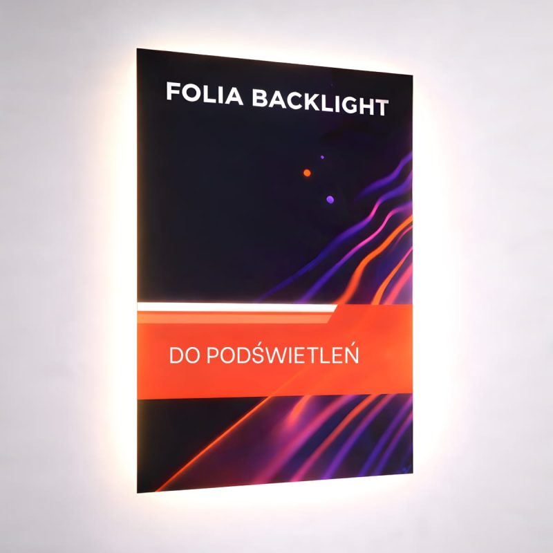 Folia Backlight do podświetleń